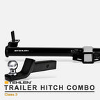 1997-2006 Jeep Wrangler Class 3 Trailer Hitch w/ Ball Mount - CURT