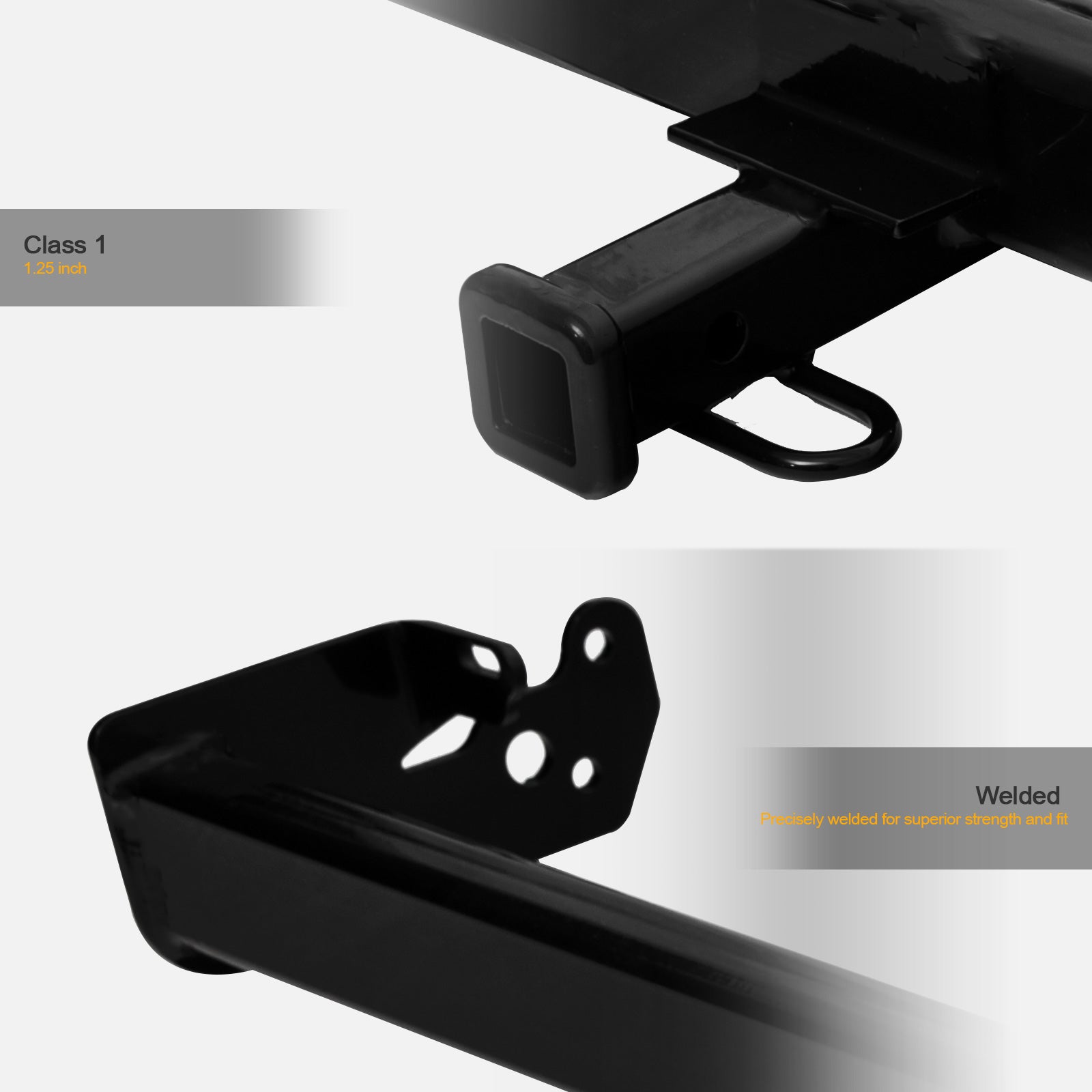 2008-2010 Scion xD Class 1 Trailer Hitch Black - 11491