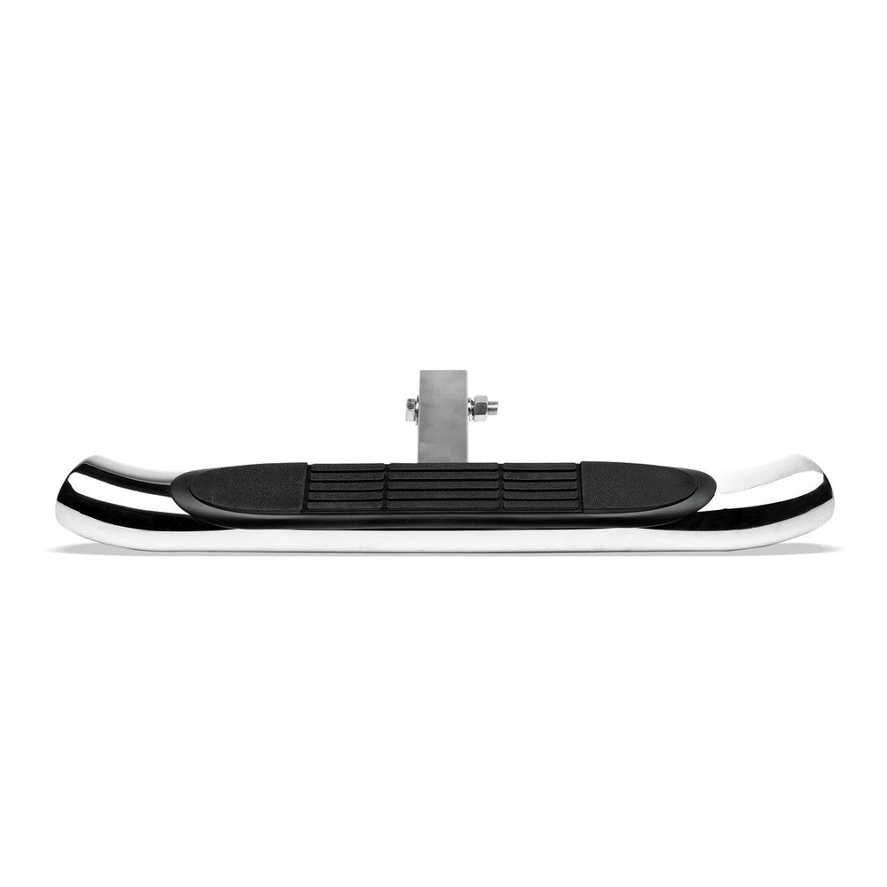 Universal 3" Stainless Steel Hitch Step for 2" Receivers — Chrome — cutout