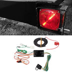 Trailer Wire Harness T-Connector 4-Way Flat - MPN 55400