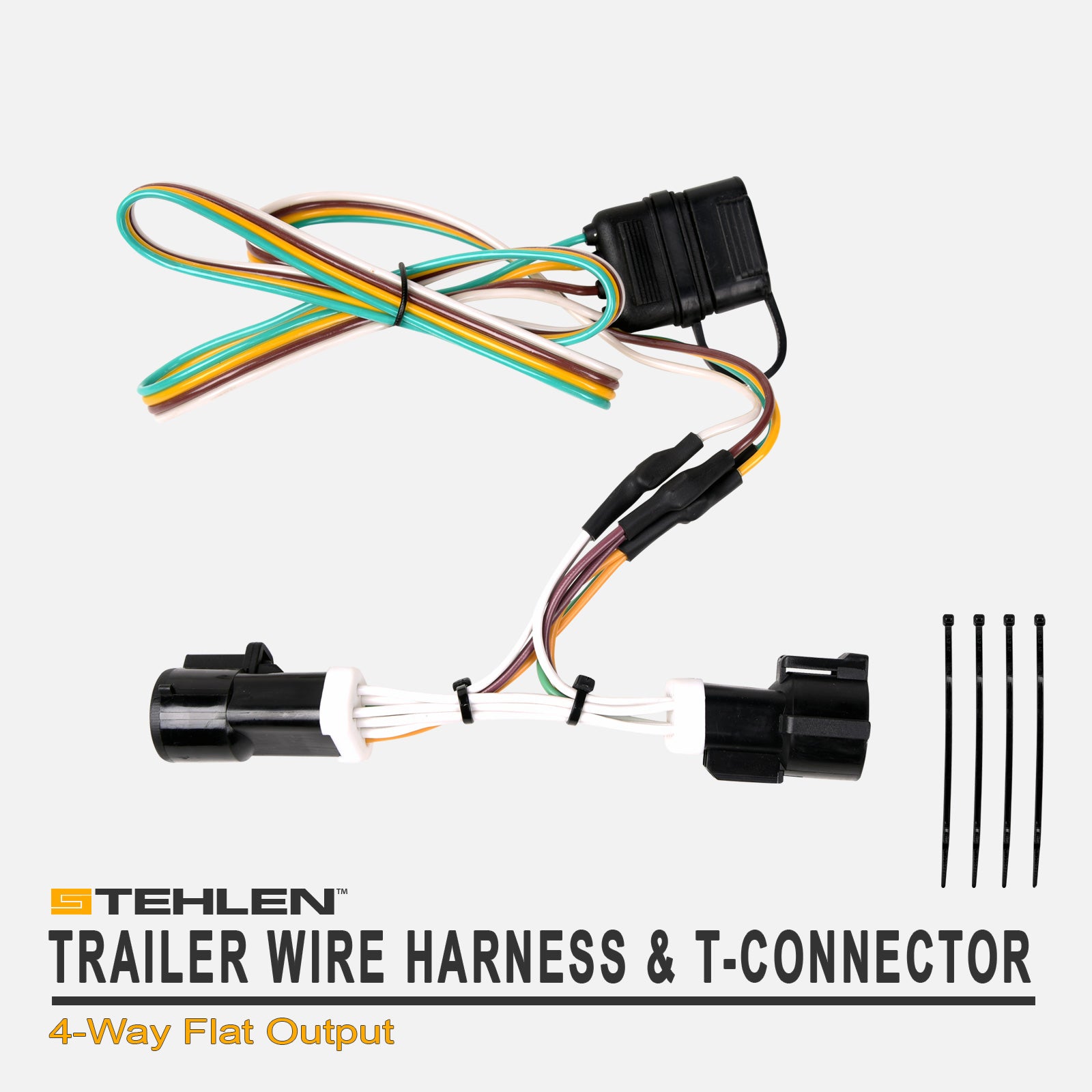1986-1992 Ford Ranger Trailer Wiring Harness T-Connector - 55314