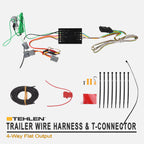 2010-2013 Kia Soul Class 1 Trailer Hitch & Wiring Combo - Black