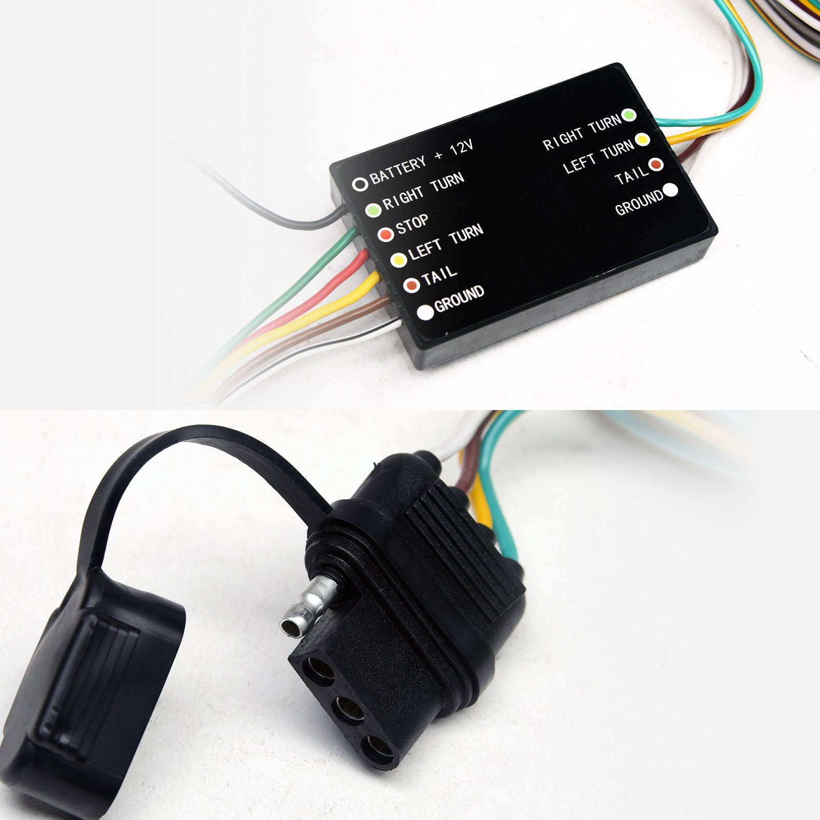 2010-2017 Hyundai Tucson Trailer Wiring Harness 4-Way T-Connector